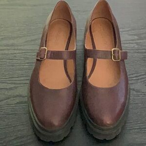 Madewell Freya platform Maryjane. Size 11